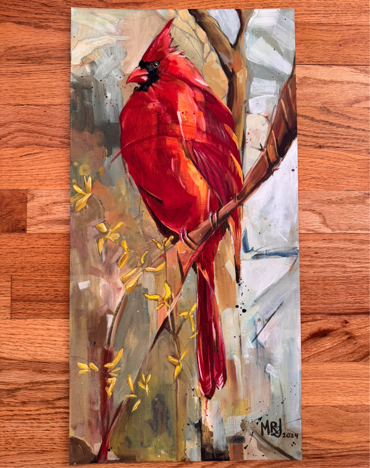 Male Cardinal Print