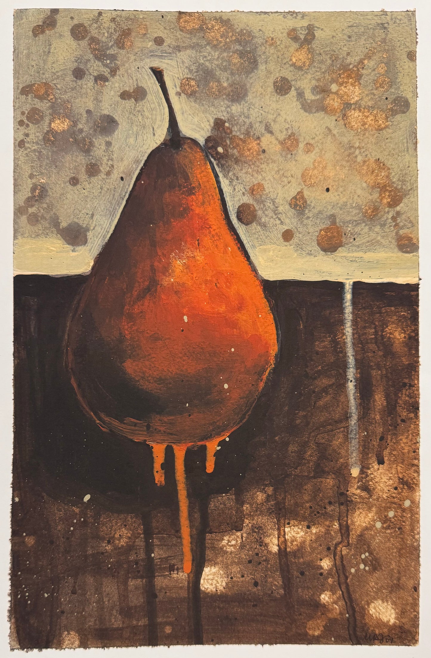 Pear art print